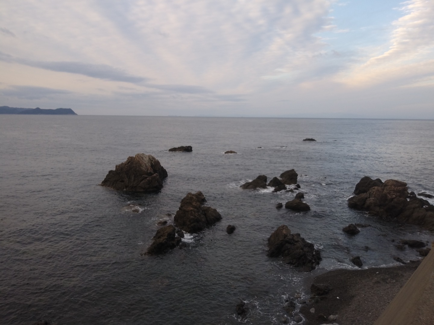 11月30日 和歌山の海 曇り ｉｓｏ 和歌山の海